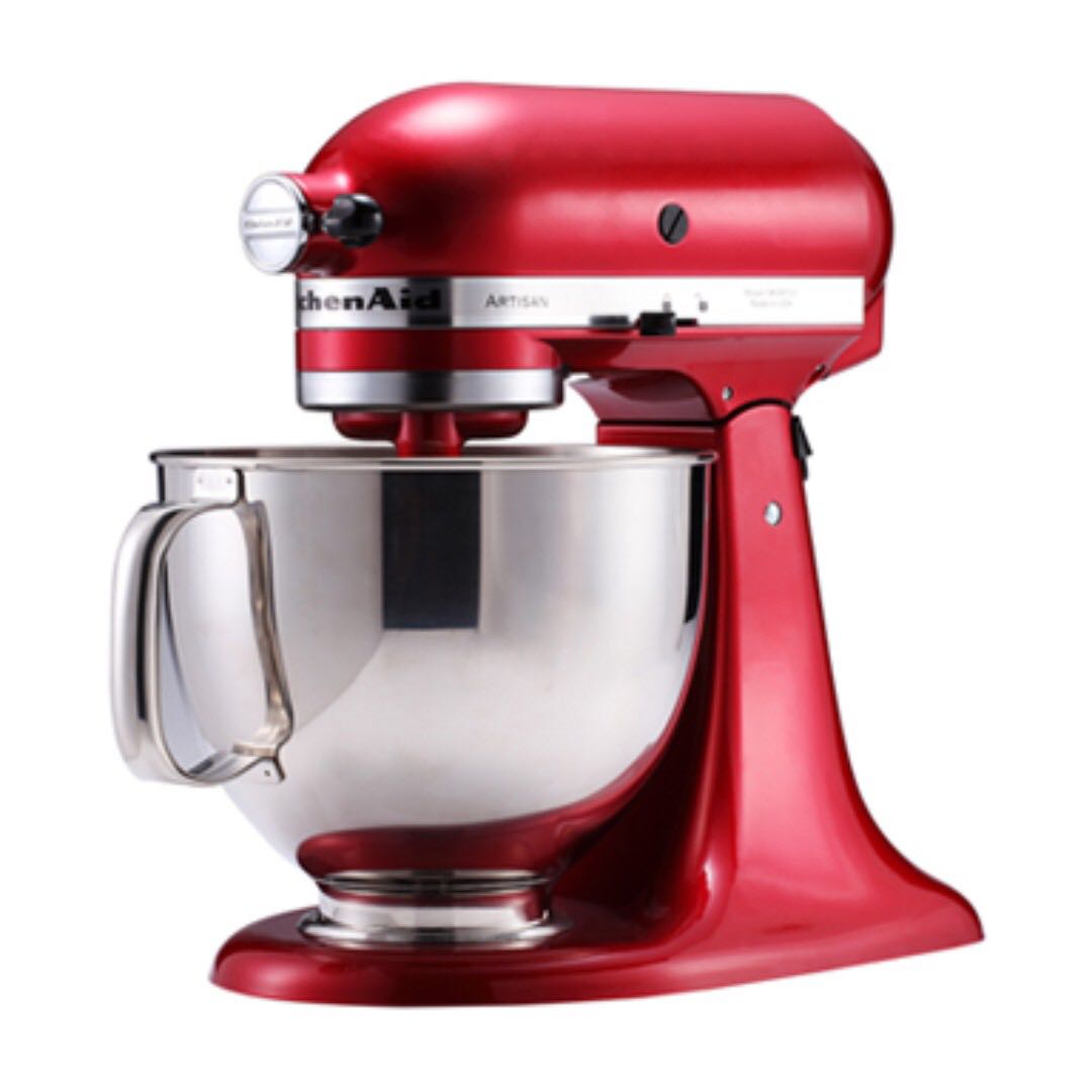 Kitchenaid Mixer Candy Apple Raspberry Ice Home Appliances Kitchenware On Carousell