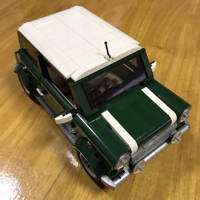 lego green mini cooper