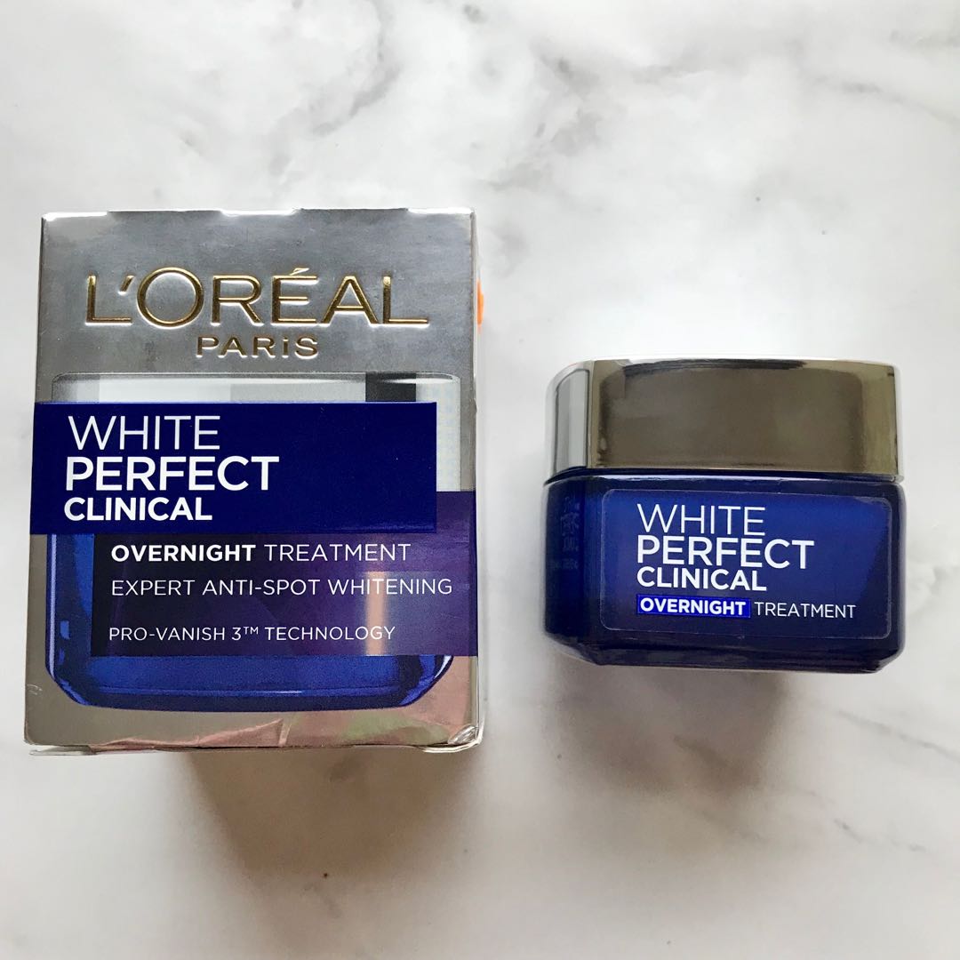 loreal white perfect clinical overnight treatment