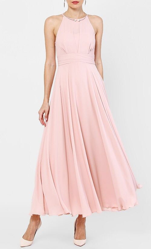 bautrice mesh maxi dress
