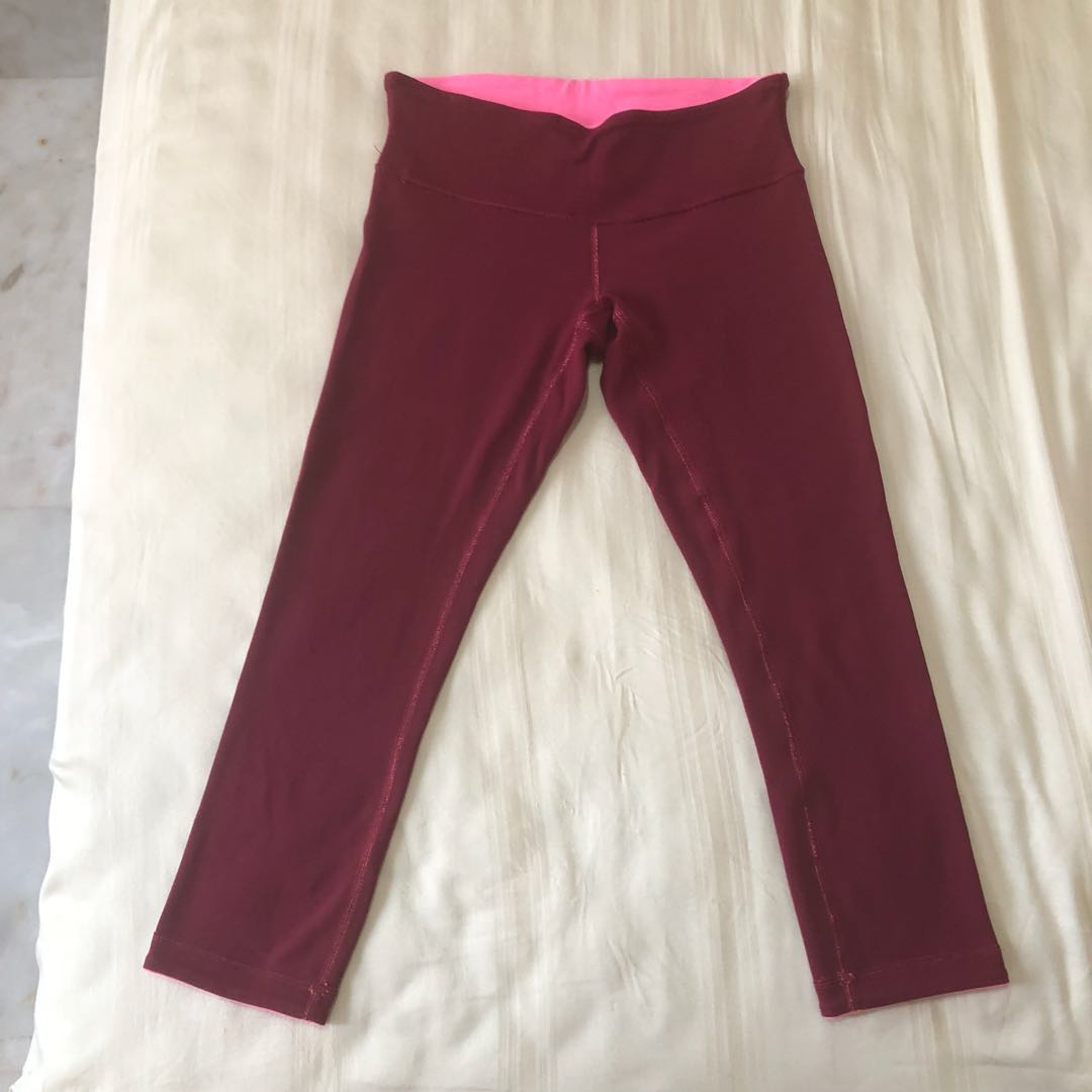 Lululemon Wunder Under Crop (reversible 