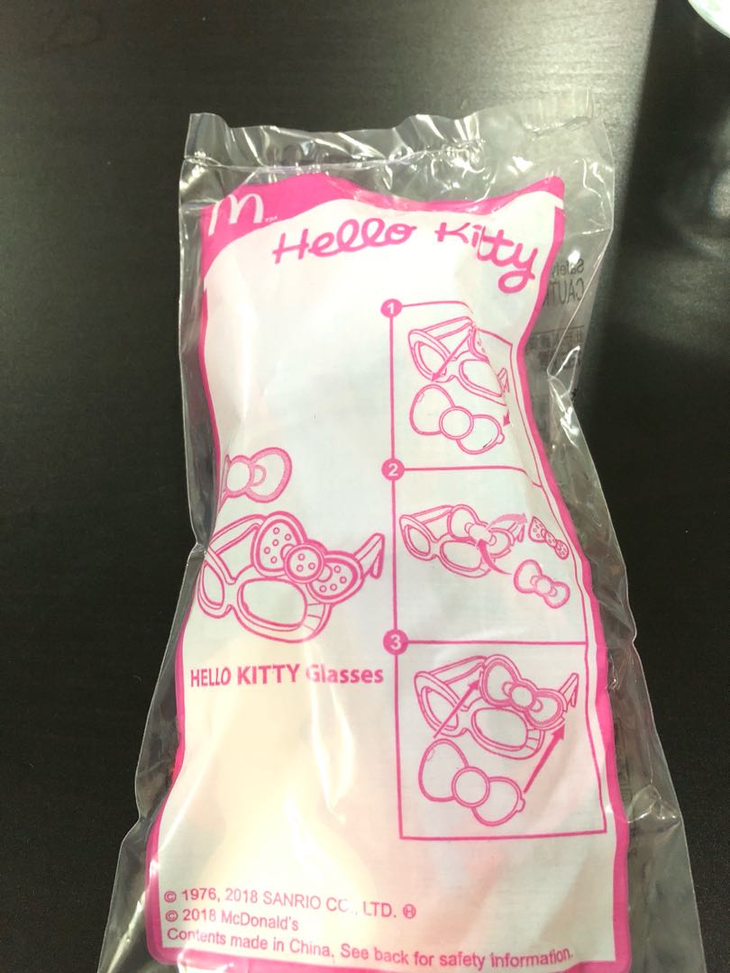 mcdo hello kitty pillow happy meal 2018