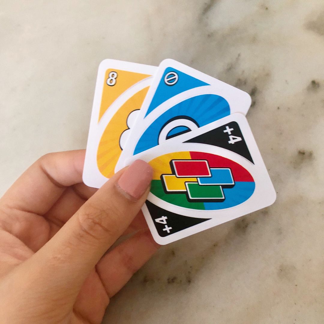 MINI Uno Cards, Hobbies & Toys, Toys & Games on Carousell