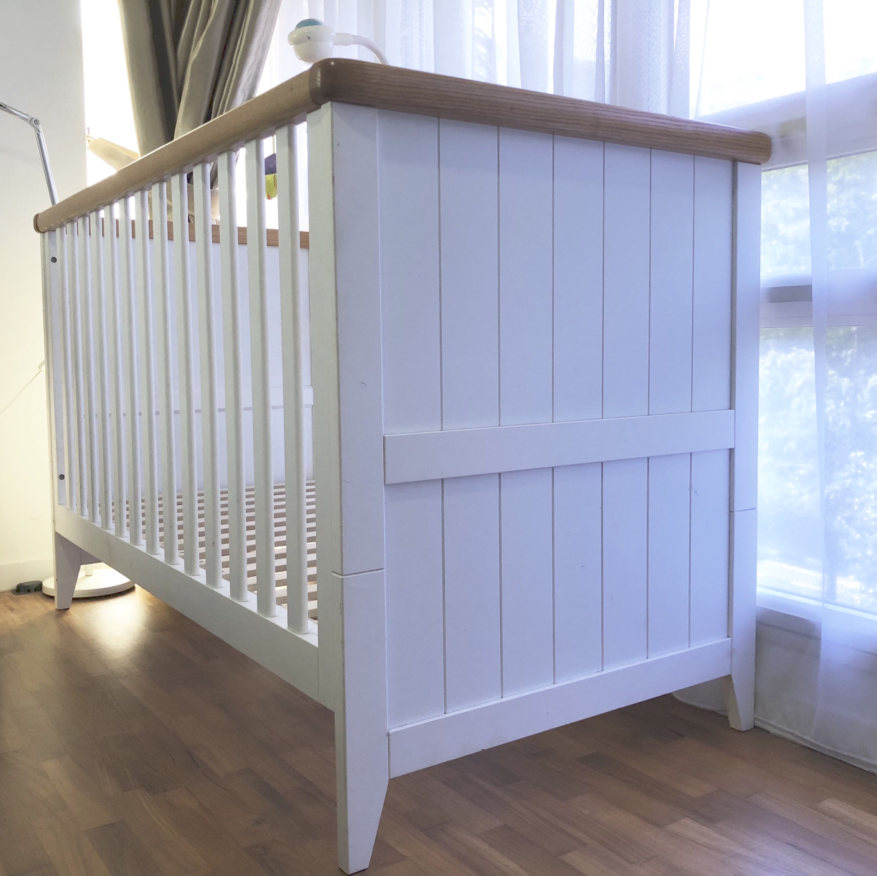 Mothercare summer oak cot bed screws new arrivals