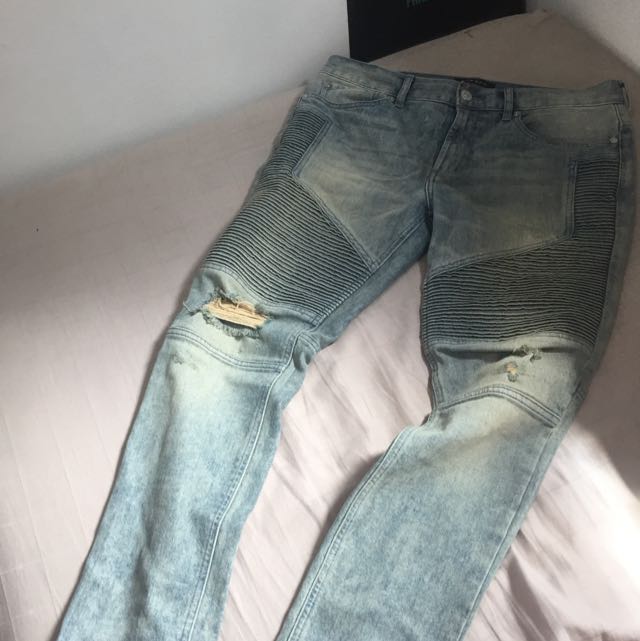 pacsun biker jeans