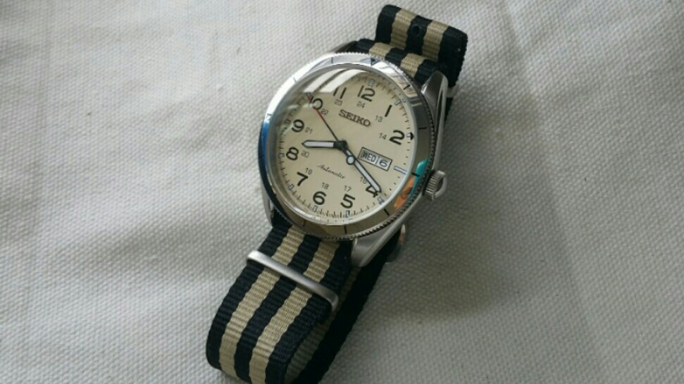 Price Reduced] Seiko Cream Dial Field Watch - SRP713K1, Men's Fashion,  Watches & Accessories, Watches on Carousell