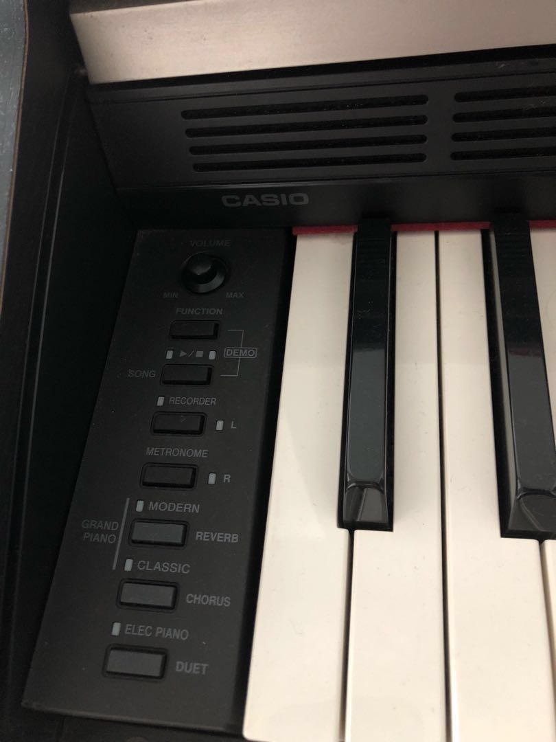 Price dropped Casio AP 220 Celviano Digital Piano with matching bench Hobbies Toys Music Media Musical Instruments on Carousell