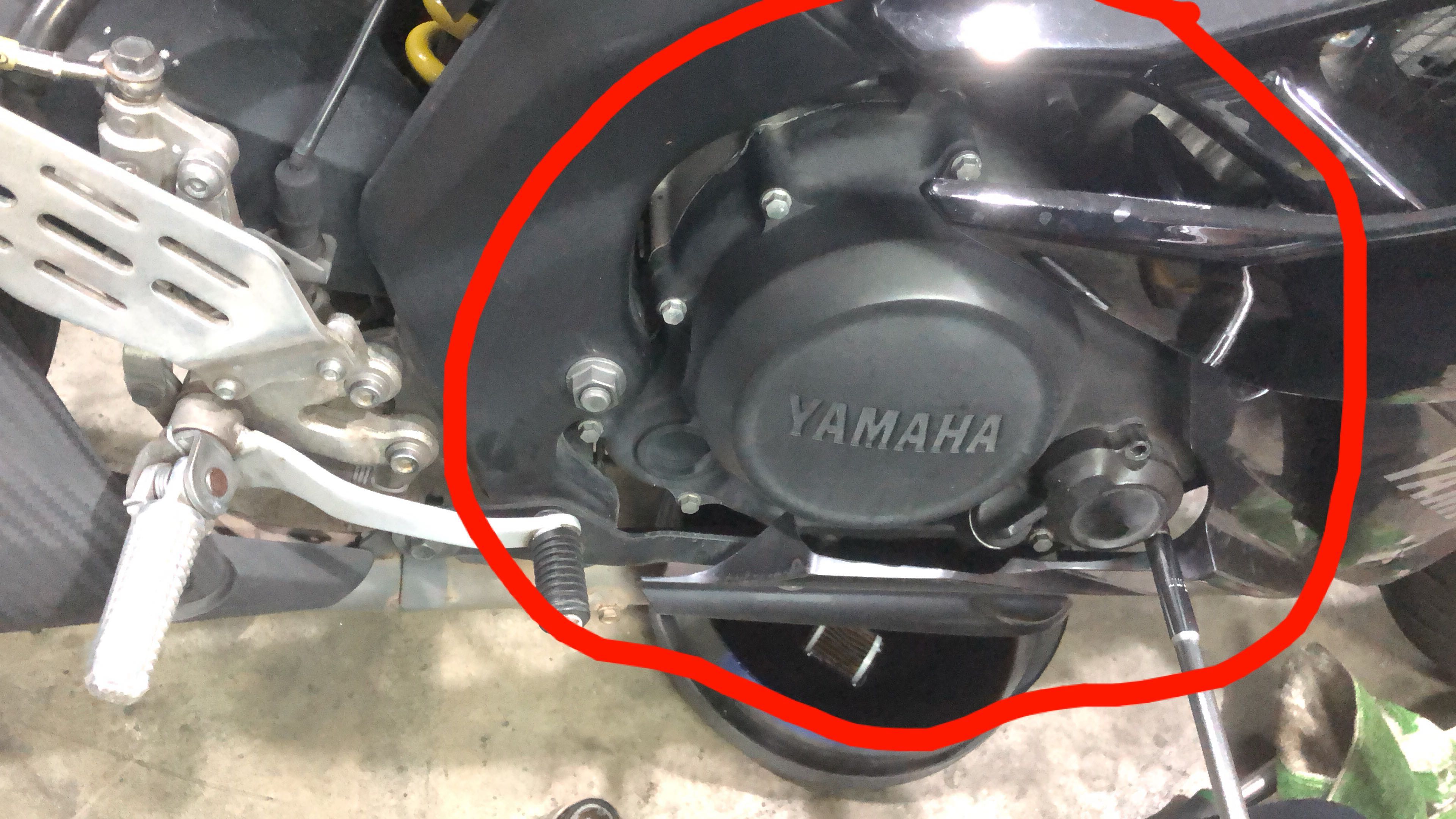 R15 v2 engine cover on sale