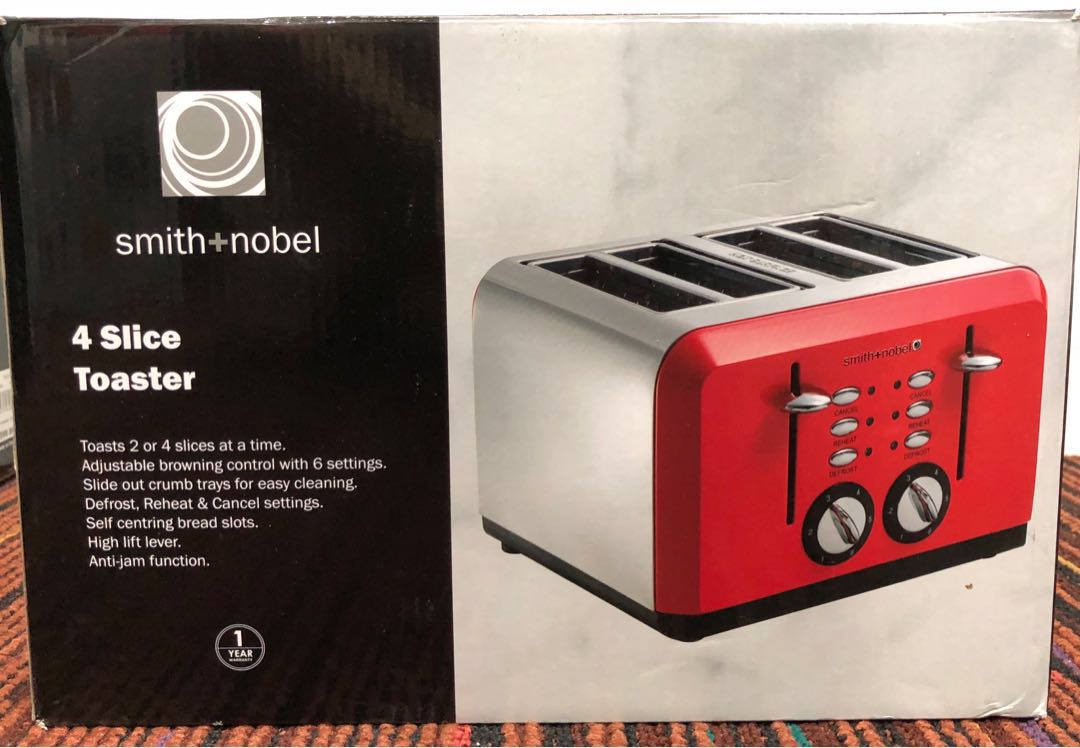 kitchen smith 4 slice toaster