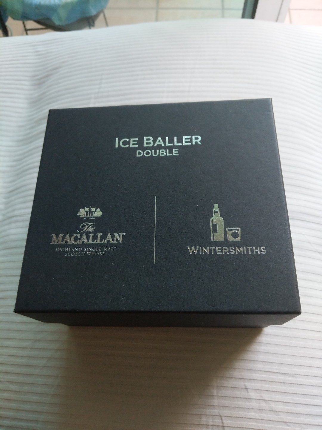 The Macallan Ice Baller Double Crystal Clear Ice Ball Maker Food Drinks Beverages On Carousell