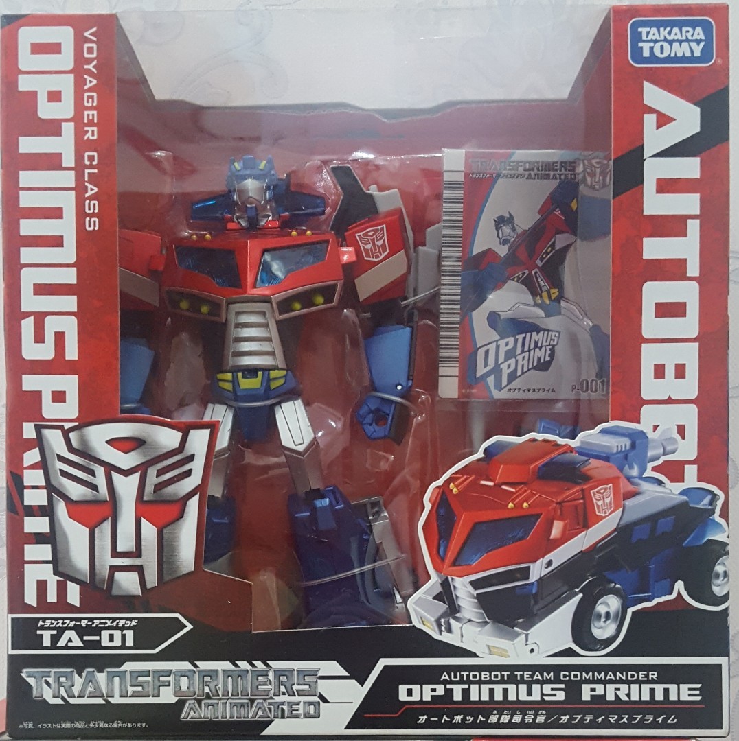 Transformers Animated Voyager Class Optimus Prime, Hobbies & Toys, Toys