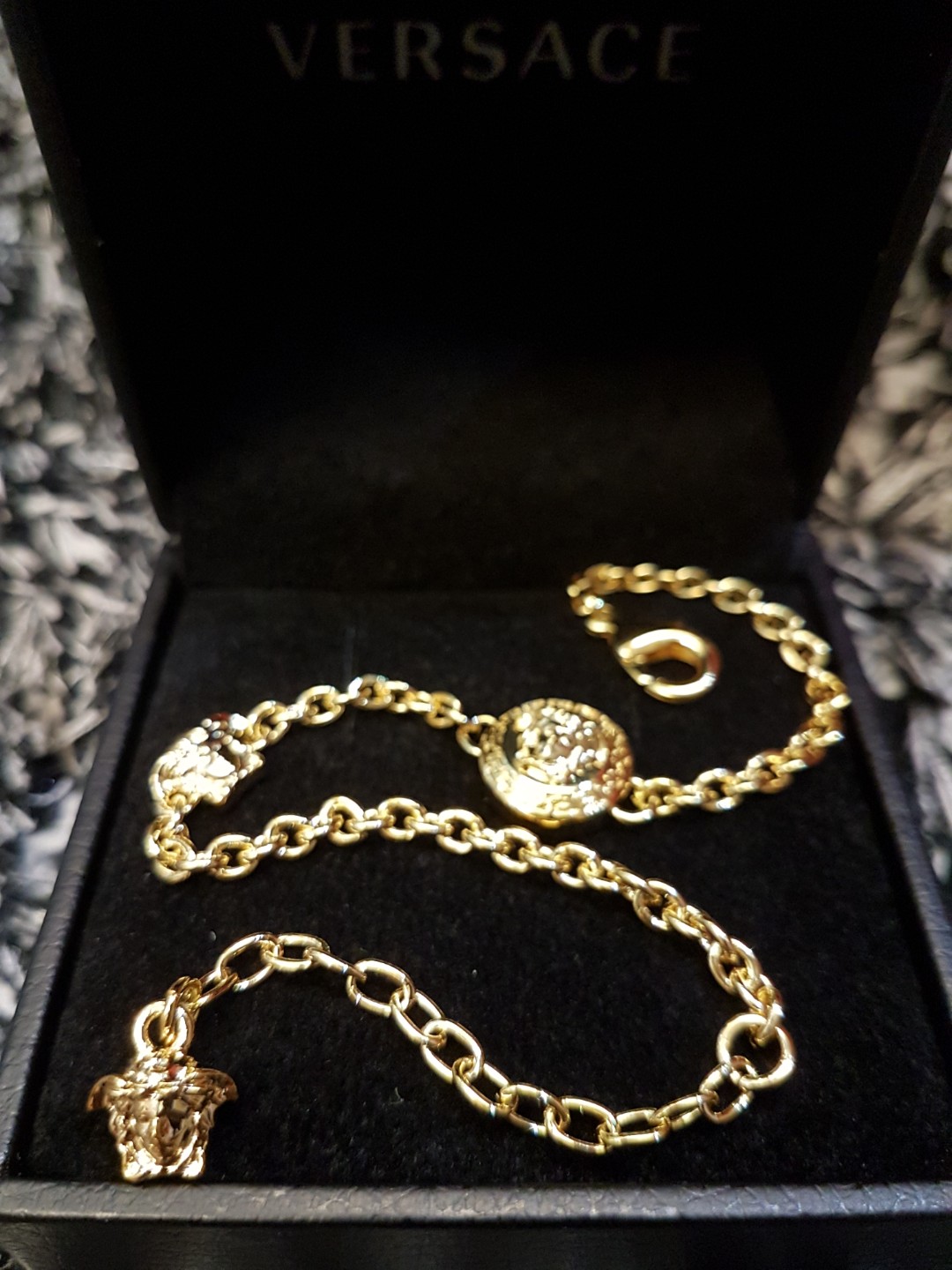 Versace anklet hotsell
