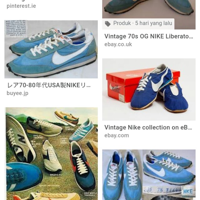vintage 70s nike shoes