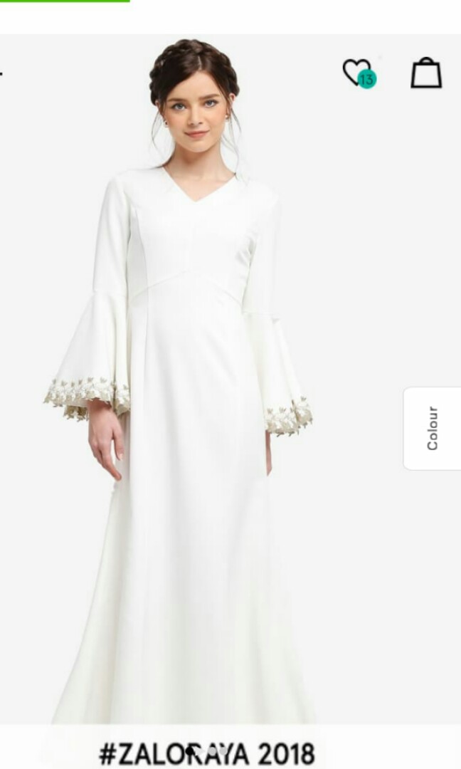 white dress zalora