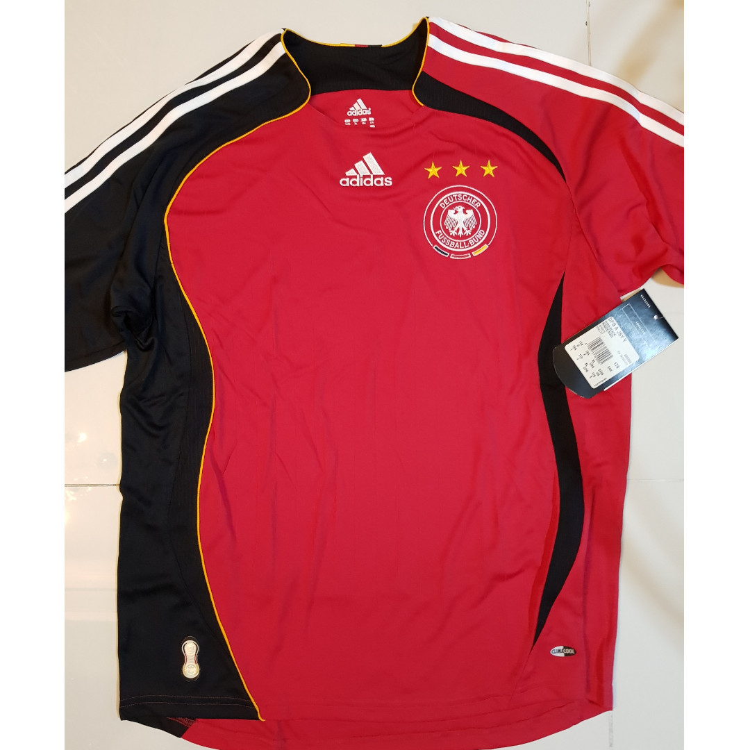 germany red and black jersey