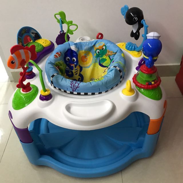 activity saucer baby