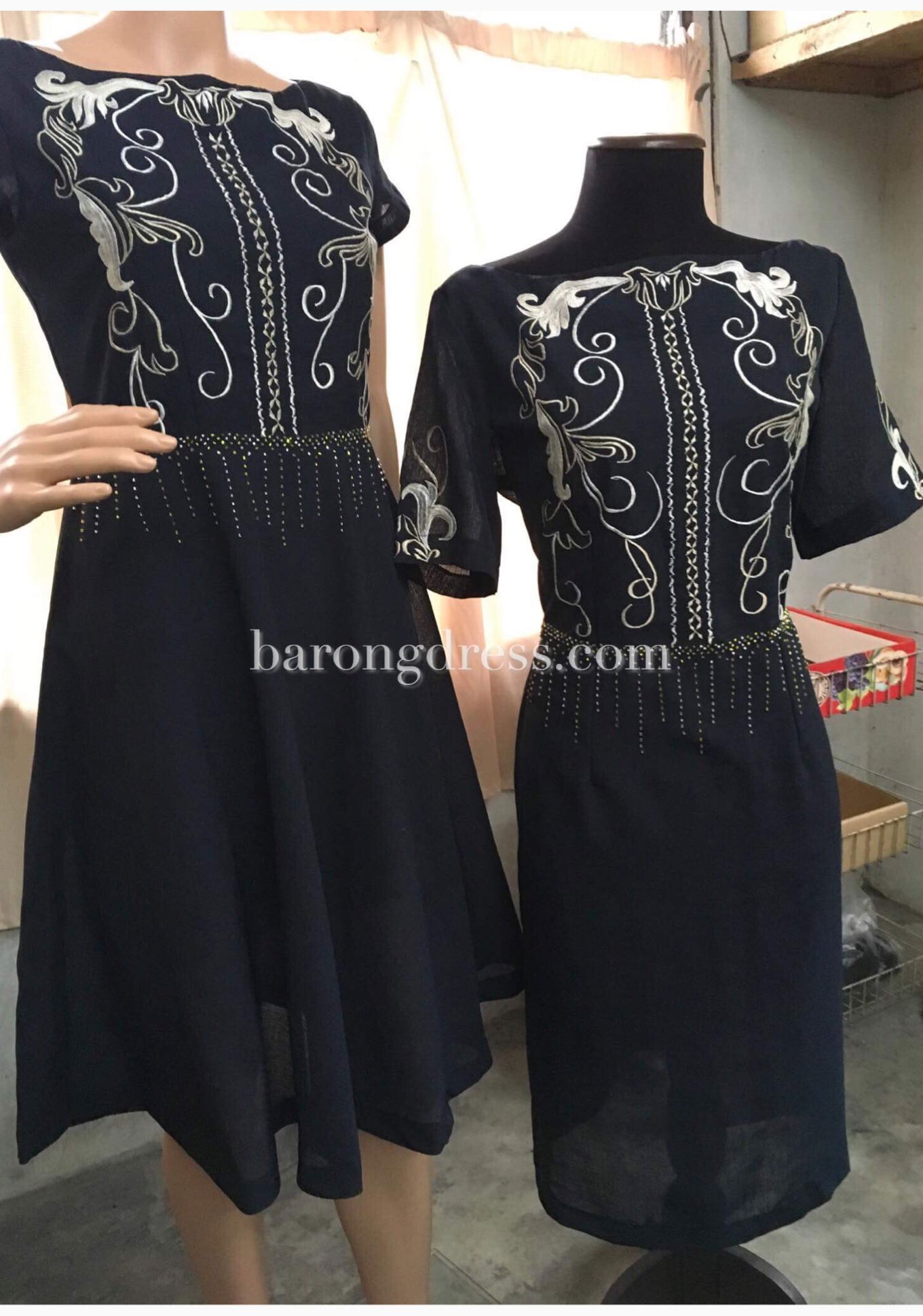 barong dress design for ladies