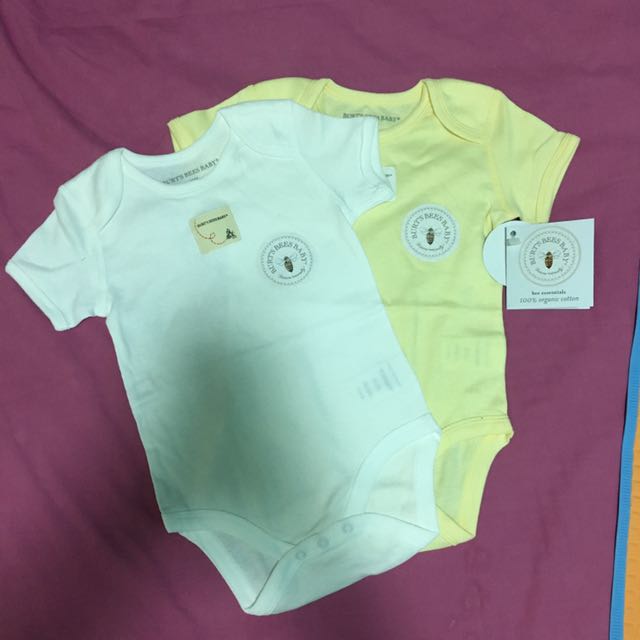 burt's bees organic onesies