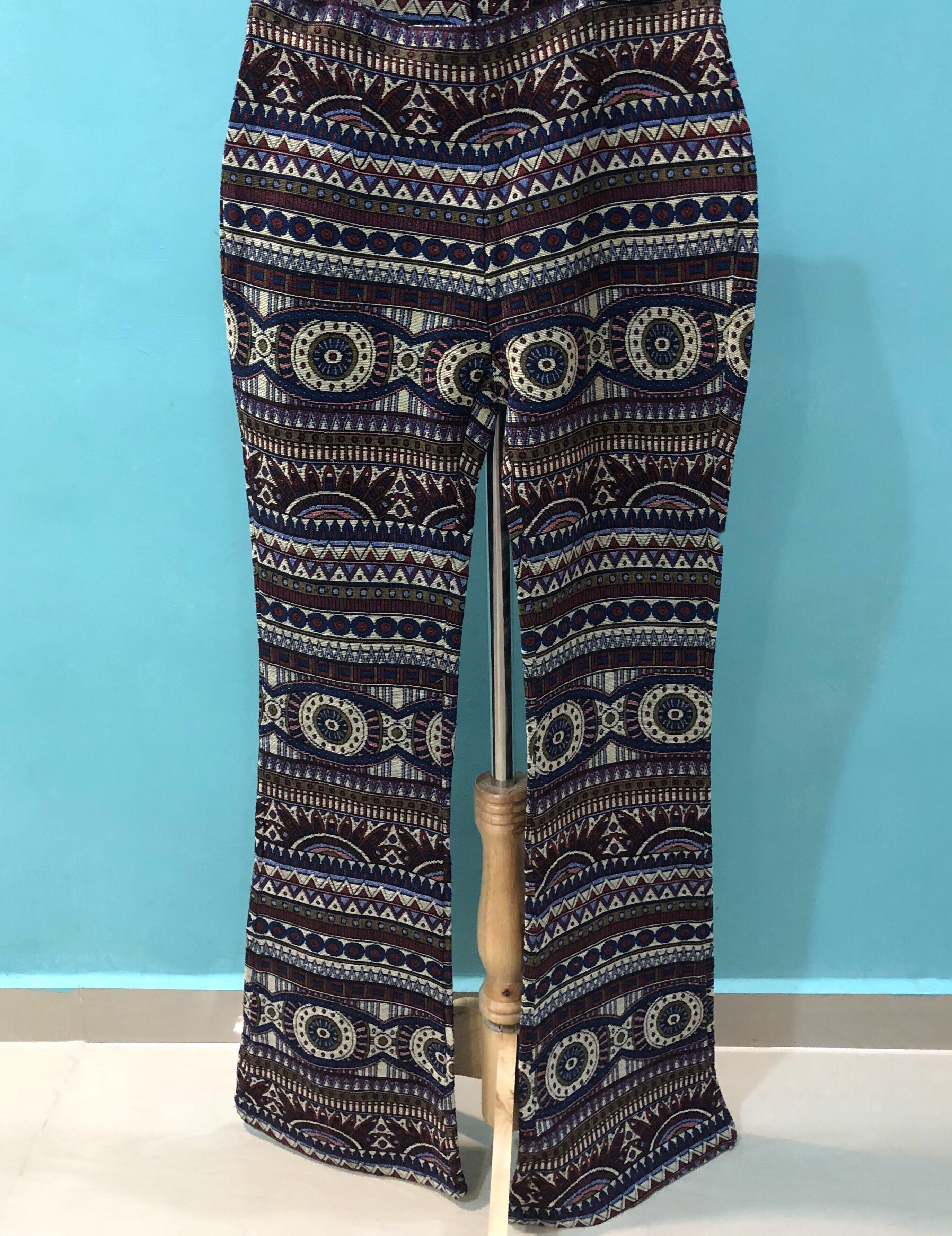 Boho Tapestry Pants, Women's Fashion 