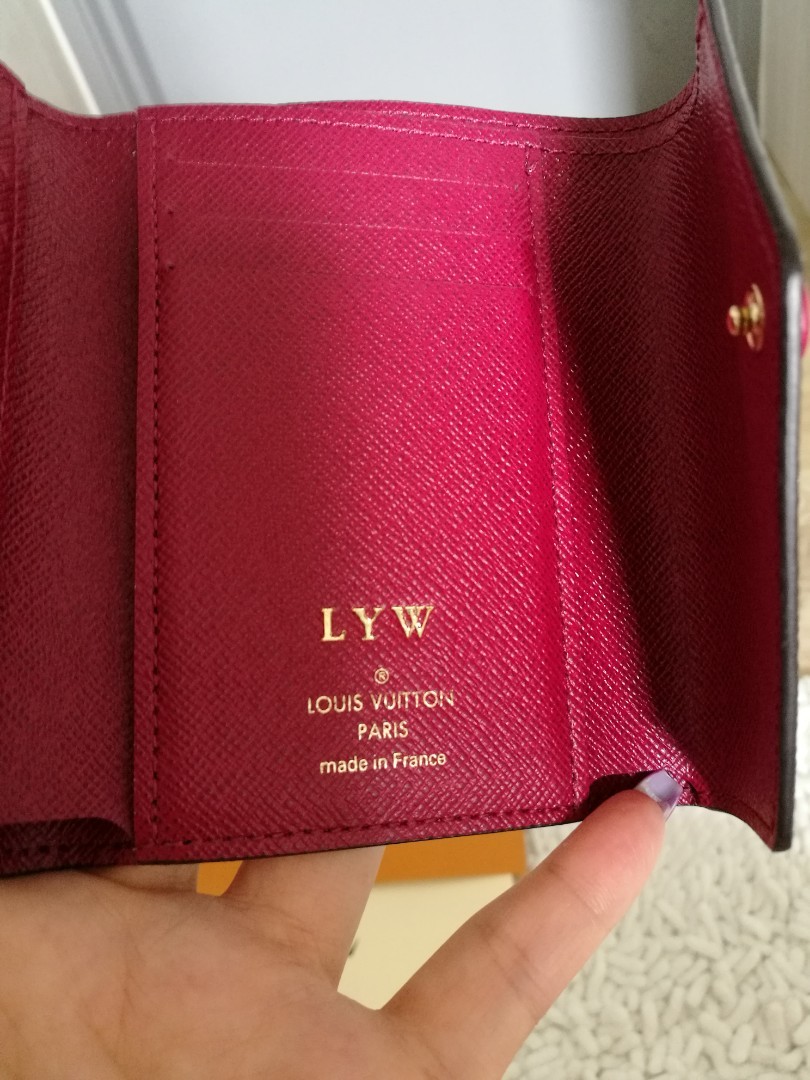 Victorine wallet Louis Vuitton Pink in Other - 35058831