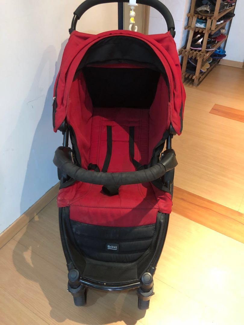britax triple stroller