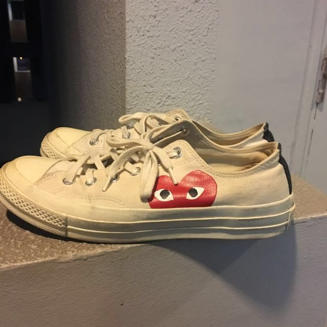 comme des garcons converse second hand