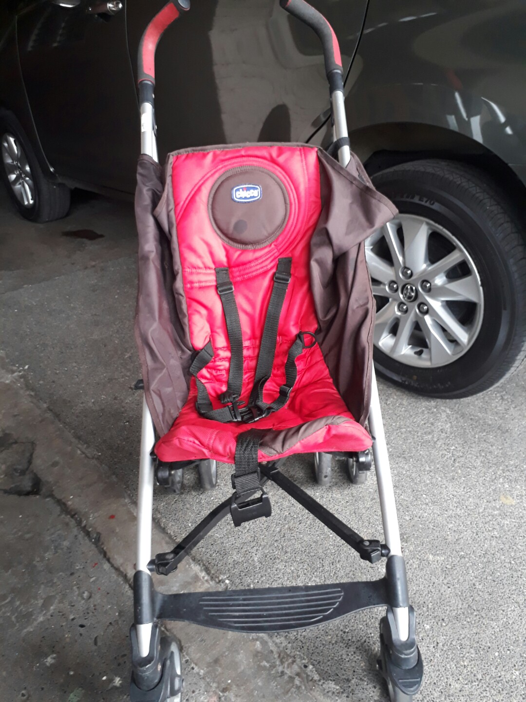 chicco liteway stroller red