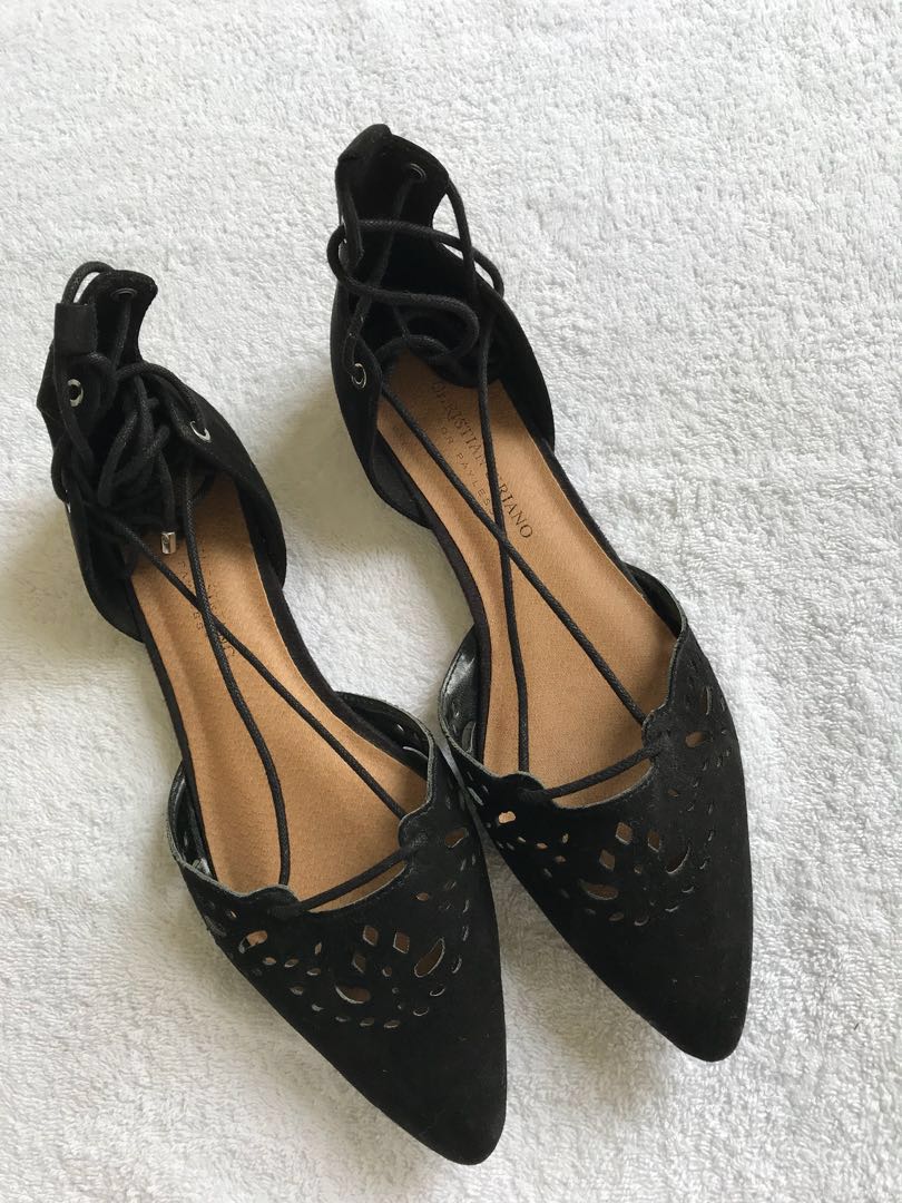 Christian Siriano For Payless Lace Up Flats Women S Fashion Shoes On Carousell,Funny Happy 48th Birthday Gif