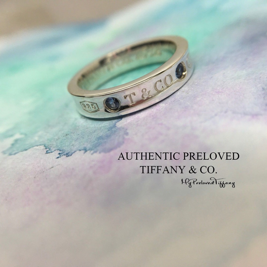 tiffany 1837 ring sapphire