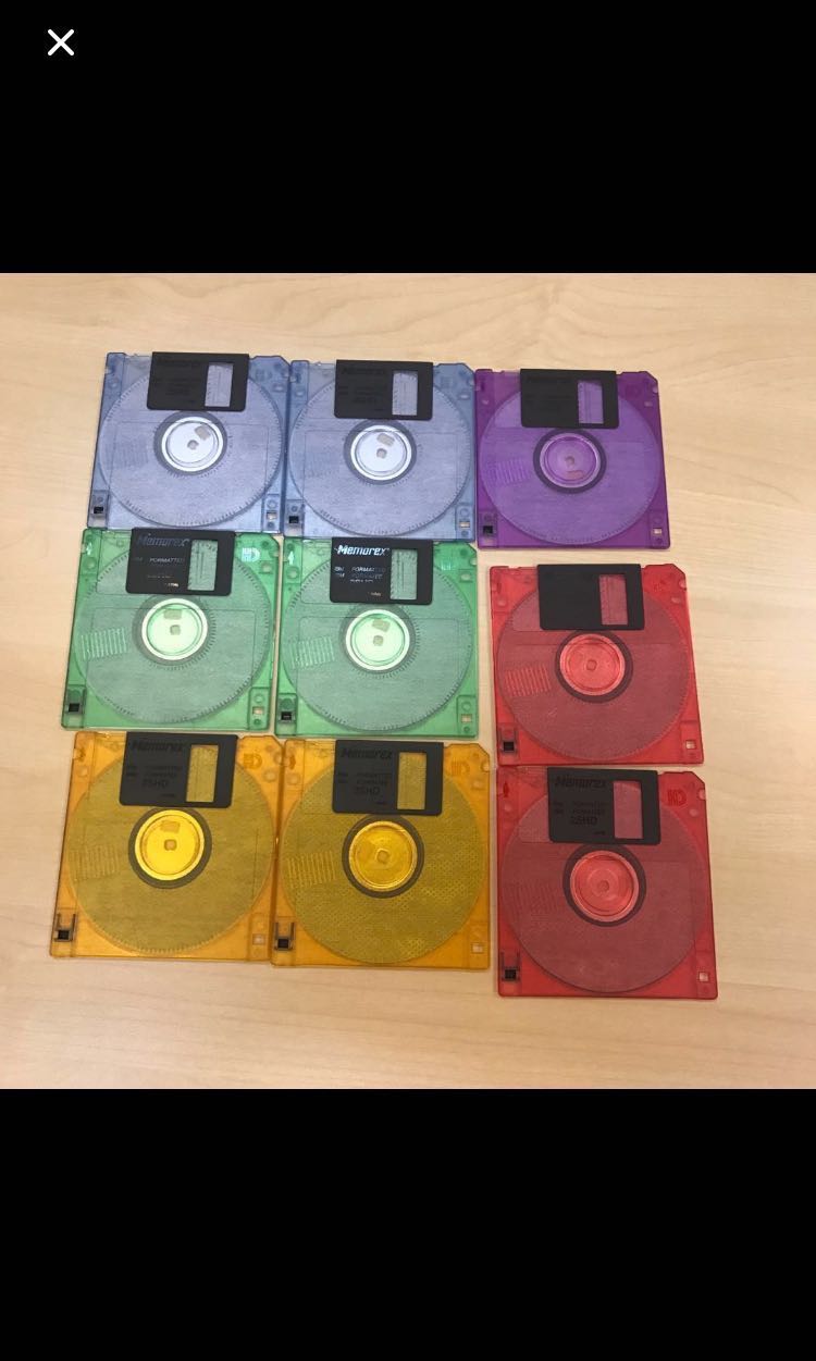 Floppy disk / looney tunes vintage floppy disk, Everything Else on