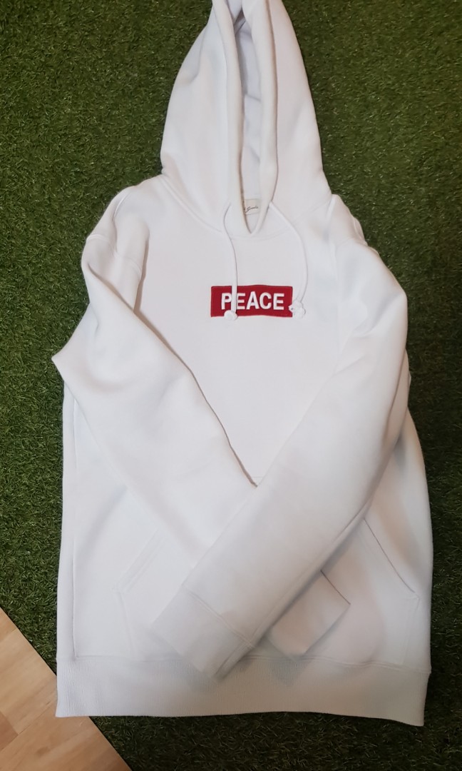 peace hoodie h&m