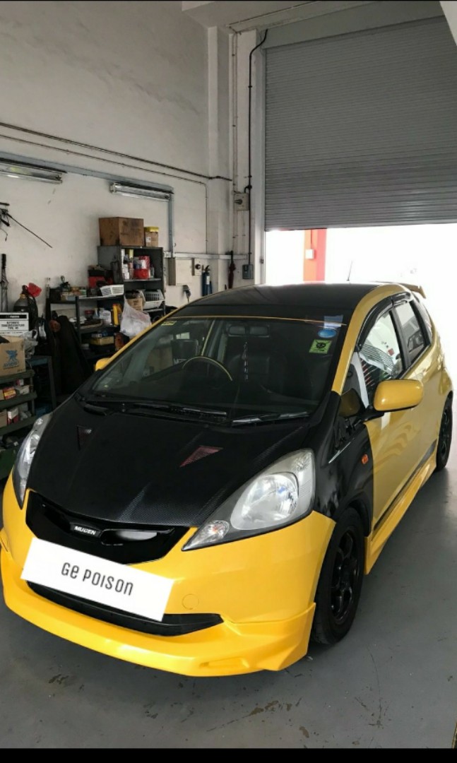 Honda Fit Ge Body Kit Add On Car Accessories Accessories On