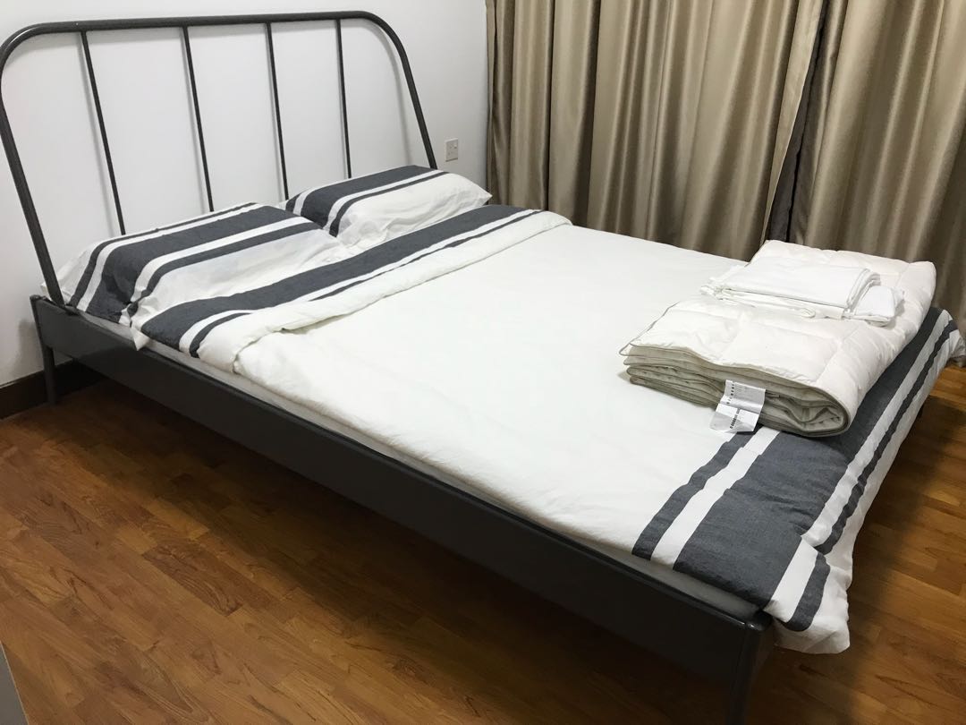 Ikea Bed Frame, Furniture & Home Living, Furniture, Bed Frames