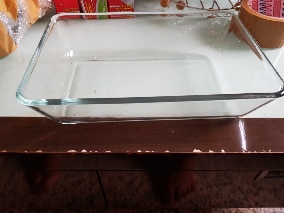 Ikea glass baking tray Furniture Home Living Kitchenware Tableware Other Kitchenware Tableware on Carousell
