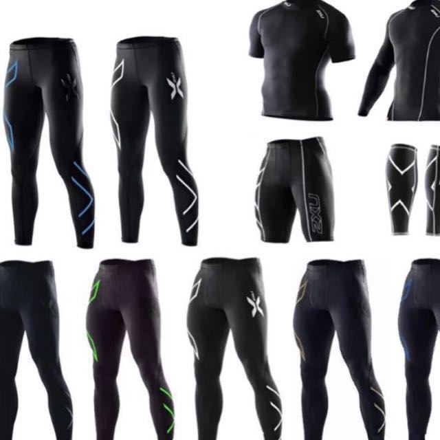 x2 compression tights