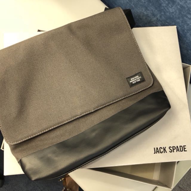 jack spade canvas messenger bag
