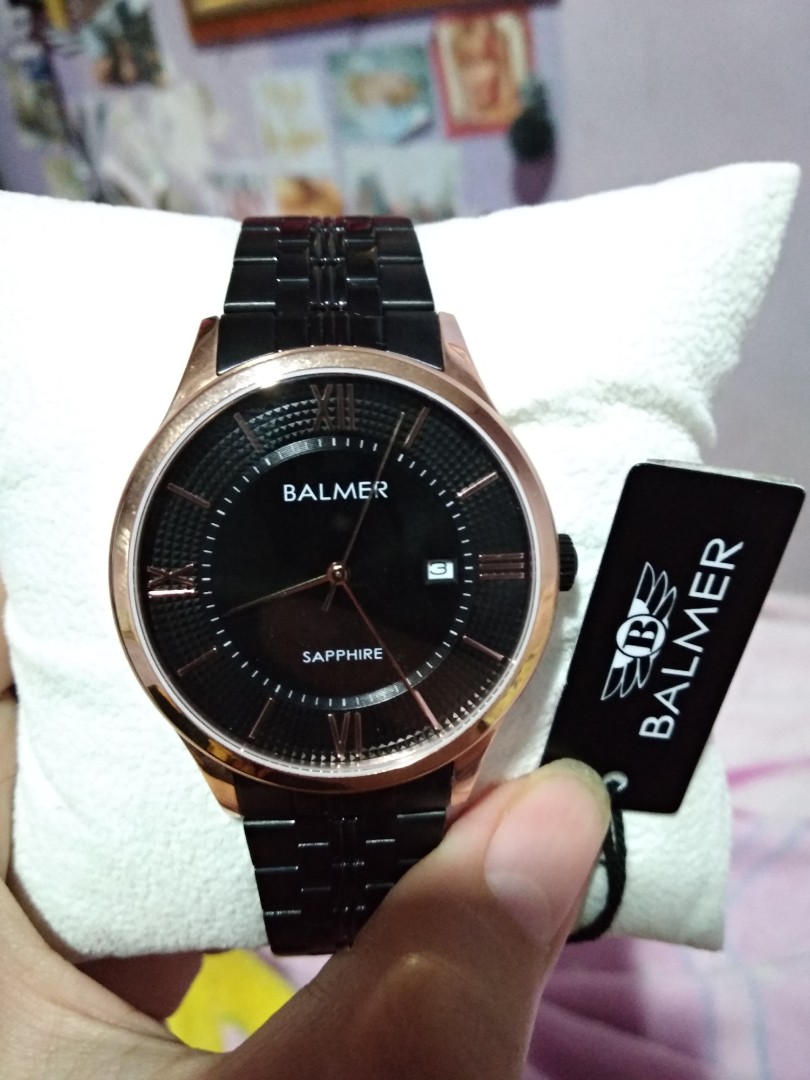Jam Tangan Sapphire Balmer Bisa Untuk Cowo Cewe Good Quality No Kw Fesyen Pria Jam Tangan Di Carousell