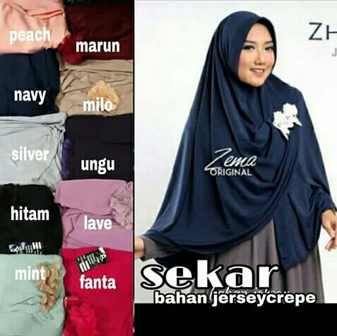 Jilbab Instan Isaura Model Hijab Syari Terbaru 2017 Dilengkapi