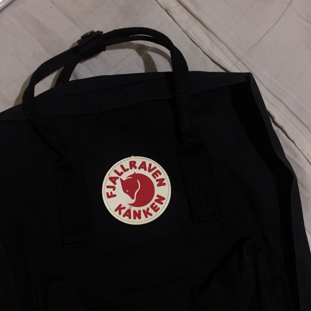 Kanken Classic Black Authentic Overrun