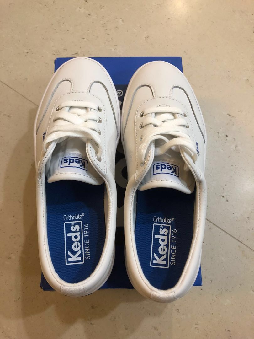 keds ortholite leather sneakers
