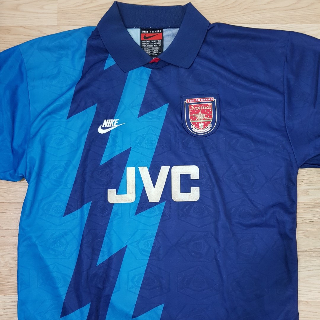 Nike Arsenal Blue Away JVC Jersey 