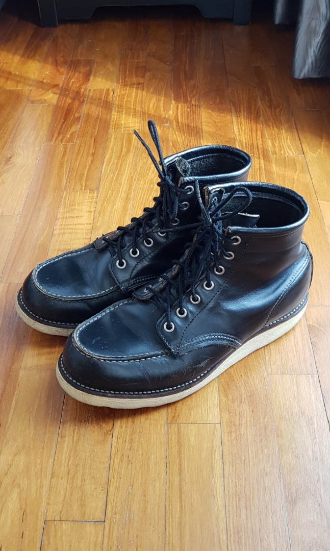 Red wing moc toe 8179, Men's Fashion, Footwear, Boots on Carousell
