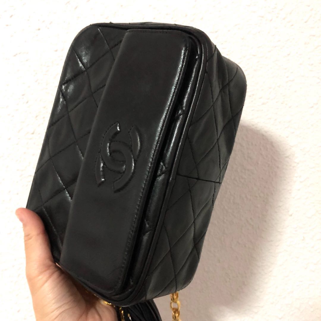 RESERVED Authentic Chanel camera bag with Shiny Exclusive Bijoux