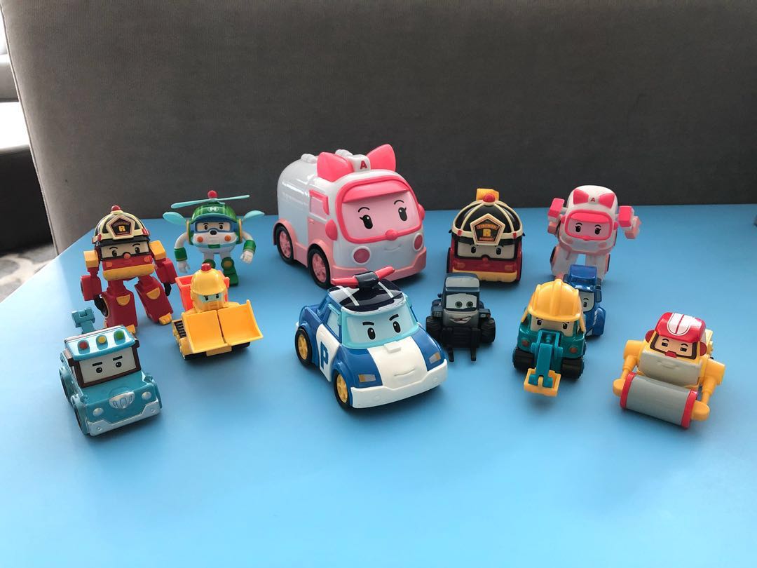 robocar poli toy set