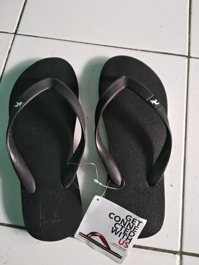 Sandal jepit panama new arrivals