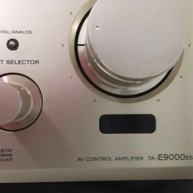 Sony Dolby Digital 5.1 Preamp E9000es & Sony 5channel Power Amp N9000es, Audio, Soundbars