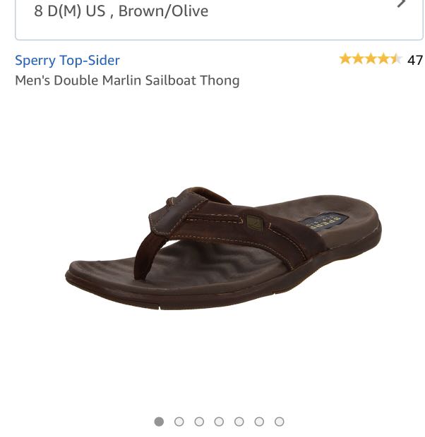 sperry marlin flip flops