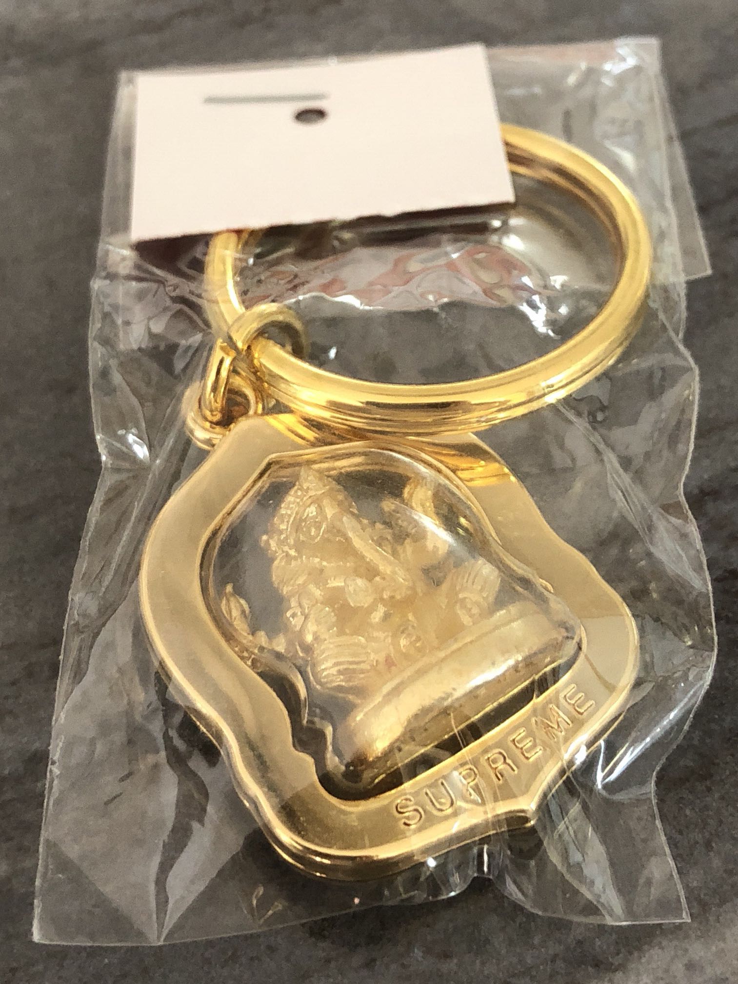 Supreme ganesh keychain gold shop