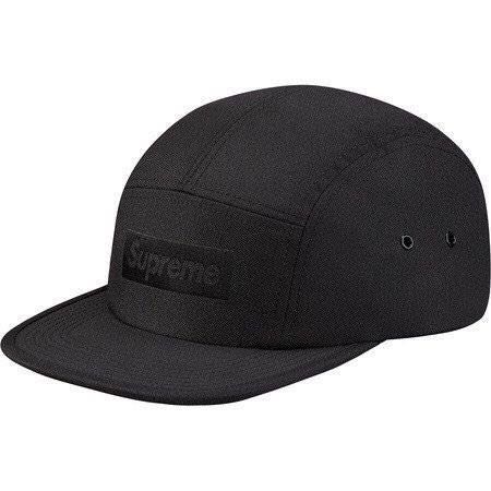 supreme black camp hat