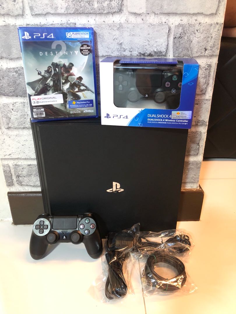 used ps4 pro console